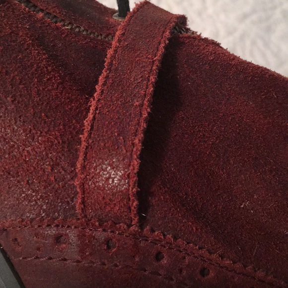Aldo bourdeaux color Moro Boots - Picture 4 of 8